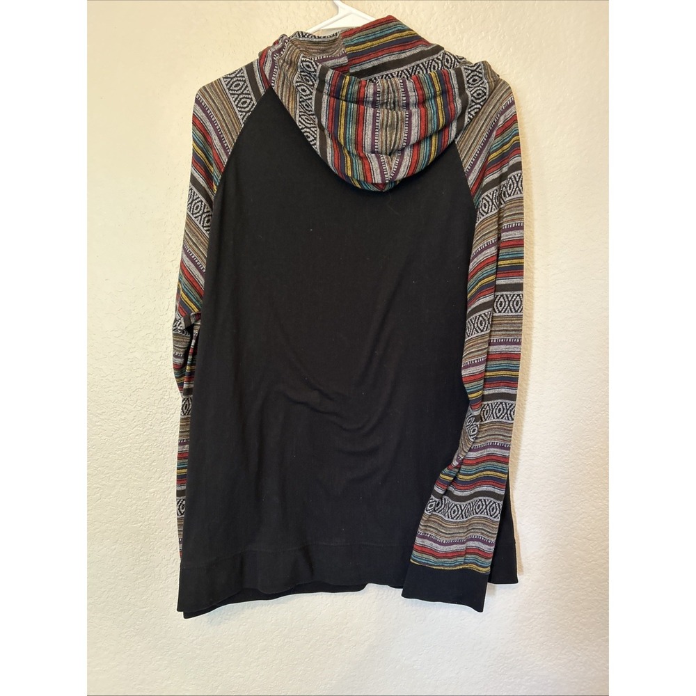 Beautiful Giant Pullover Hoodie Men Size XL Aztec Southwest Long Sleeve - Picture 5 of 6